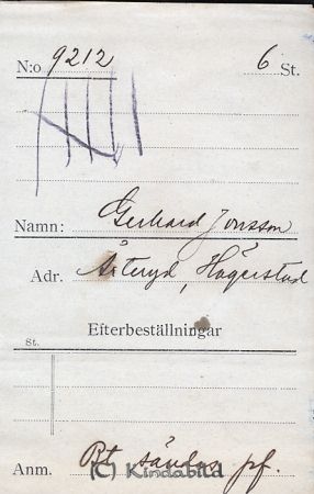 Gerhard Jonsson  Årteryd  Hägerstad
Gerhard Jonsson  Årteryd  Hägerstad
Nyckelord: Jonsson Årteryd