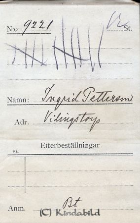 Ingrid Pettersson  Vidingstorp
Ingrid Pettersson  Vidingstorp
Nyckelord: Ingrid Vidingstorp