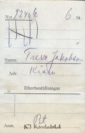Ture Jakobsson  Kisa
Ture Jakobsson  Kisa
Nyckelord: Ture Jakobsson