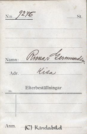 Runar Germundsson  Kisa
Runar Germundsson  Kisa
Nyckelord: Runar Germundsson