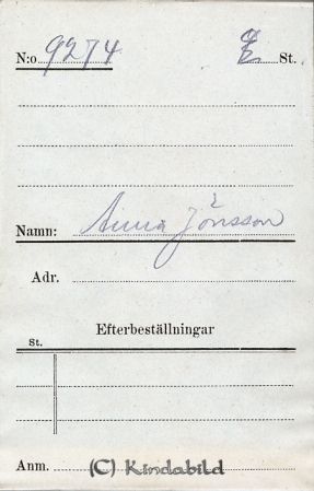 Anna Jönsson
Anna Jönsson
Nyckelord: Anna Jönsson