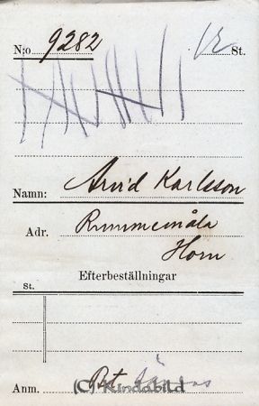 Arvid Karlsson  Rummemåla  Horn
Arvid Karlsson  Rummemåla  Horn
Nyckelord: Karlsson Rummemåla