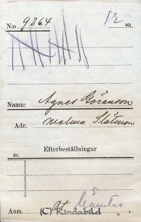 Agnes Göransson  Malma  Slätmon
Agnes Göransson  Malma  Slätmon
Nyckelord: Göransson Malma