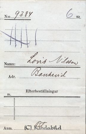 Lovis Nilsson  Bankevid
Lovis Nilsson  Bankevid
Nyckelord: Nilsson Bankevid