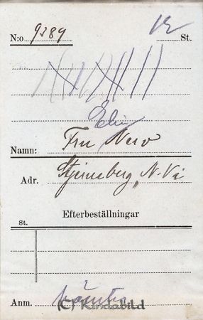 Fru Elin Nero  Stjerneberg  N Vi
Fru Elin Nero  Stjerneberg  N Vi
Nyckelord: Nero Stjerneberg