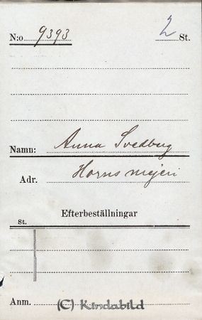 Anna Svedberg  Horns mejeri
Anna Svedberg  Horns mejeri
Nyckelord: Anna Svedberg