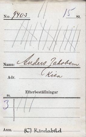 Anders Jakobsson  Kisa
Anders Jakobsson  Kisa
Nyckelord: Anders Jakobsson