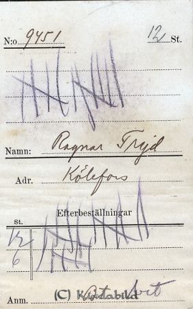 Ragnar Frejd  Kölefors
Ragnar Frejd  Kölefors
Nyckelord: Frejd Kölefors
