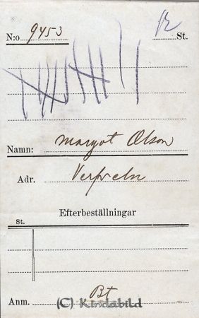 Margot Olsson Verfveln
Margot Olsson Verfveln
Nyckelord: Olsson Verfveln