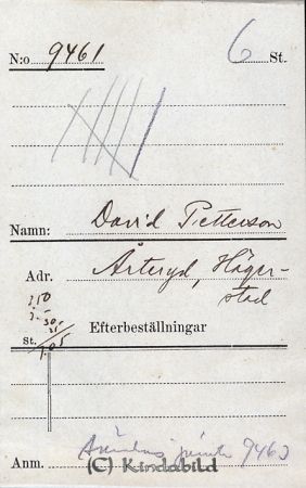 David Pettersson  Årteryd  Hägerstad
David Pettersson  Årteryd  Hägerstad
Nyckelord: Pettersson Årteryd
