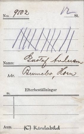 Gustaf Andersson  Brunebo  Horn
Gustaf Andersson  Brunebo  Horn
Nyckelord: Andersson Brunebo