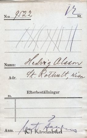 Hedvig Olsson  St. Rothult  Kisa
Hedvig Olsson  St. Rothult  Kisa
Nyckelord: Hedvig Olsson