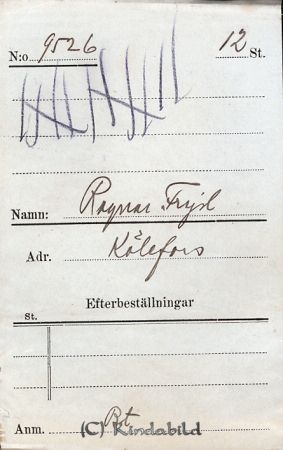 Ragnar Frejd  Kölefors
Ragnar Frejd  Kölefors
Nyckelord: Frejd Kölefors
