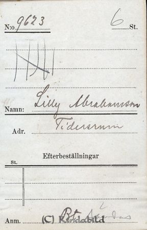 Lilly Abrahamsson  Tidersrum
Lilly Abrahamsson  Tidersrum 
Nyckelord: Abrahamsson Tidersrum