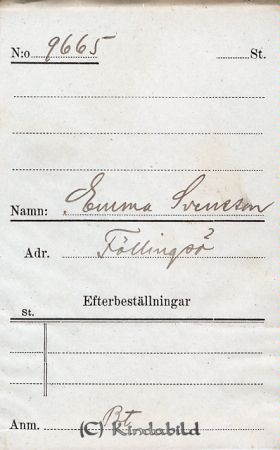 Emma Svensson  Föllingsö
Emma Svensson  Föllingsö
Nyckelord: Svensson Föllingsö