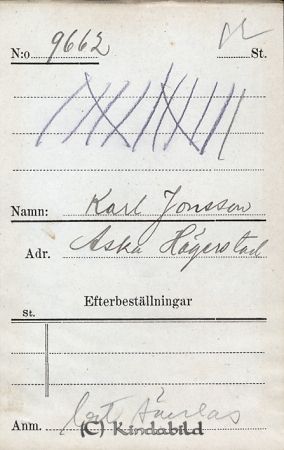 Karl Jonsson  Aska  Hägerstad
Karl Jonsson  Aska  Hägerstad
Nyckelord: Jonsson Aska