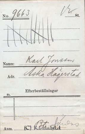 Karl Jonsson  Aska  Hägerstad
Karl Jonsson  Aska  Hägerstad
Nyckelord: Jonsson Aska