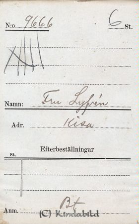 Fru Lyfvén  Kisa
Fru Lyfvén  Kisa
Nyckelord: Lyfvén Kisa