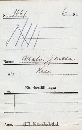 Malin Jonsson  Kisa
Malin Jonsson  Kisa
Nyckelord: Malin Jonsson