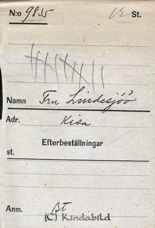Fru Lindesjöö  Kisa
Fru Lindesjöö  Kisa
Nyckelord: Fru Lindesjöö