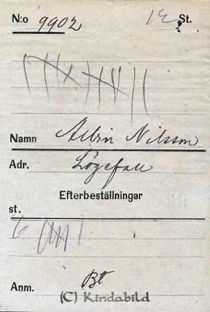 Albin Nilsson  Lögefall
Albin Nilsson  Lögefall
Nyckelord: Nilsson Lögefall