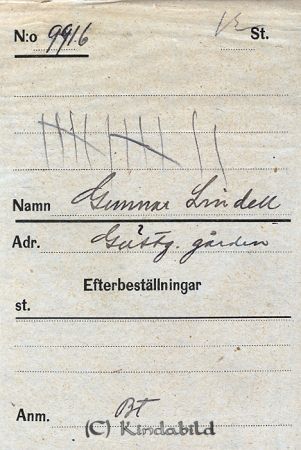 Gunnar Lindell  Gästg. gården
Gunnar Lindell  Gästg. gården
Nyckelord: Gunnar Lindell