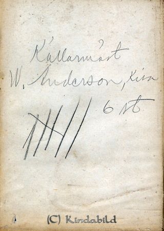 Källarmästare W. Andersson, Kisa
raja
Källarmäst. W. Andersson, Kisa 
Källa: smol
