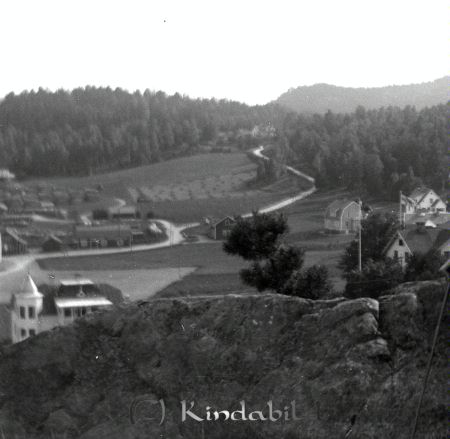 Utsikt fråm Borgarberget
raja
Gamla Eksjövägen, Hagaborgsbacken, nuvarande Västra vägen 
Källa: Gerd

