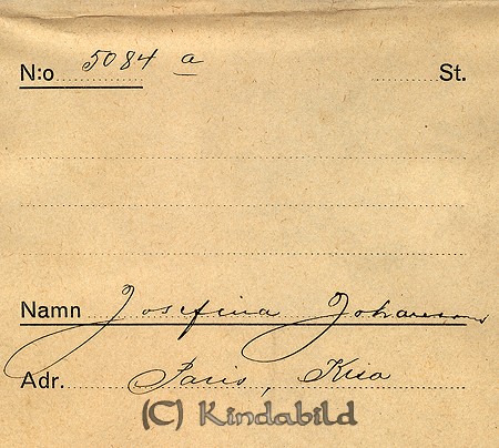 Josefina Johansson
Paris Kisa
Nyckelord: Josefina Johansson