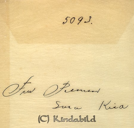 Fru Pettersson Svea Kisa
Nyckelord: Pettersson Kisa