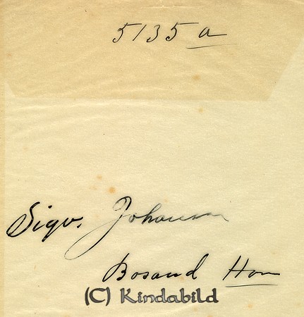 Sigvard Johansson Bosand Horn
Nyckelord: Johansson Horn