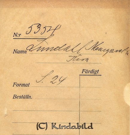 Margareta Lundahl Kisa 
Nyckelord: Lundahl Kisa