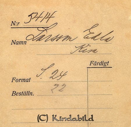 Edla Larsson Kisa
Nyckelord: Larsson Kisa