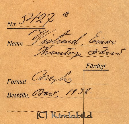 Einar Wistrand Kvarntorp Söderö
Nyckelord: Wistrand Söderö