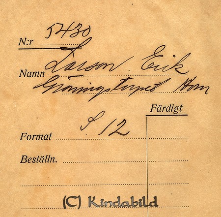 Erik Larsson Gröningstorpet Horn
Nyckelord: Larsson Horn