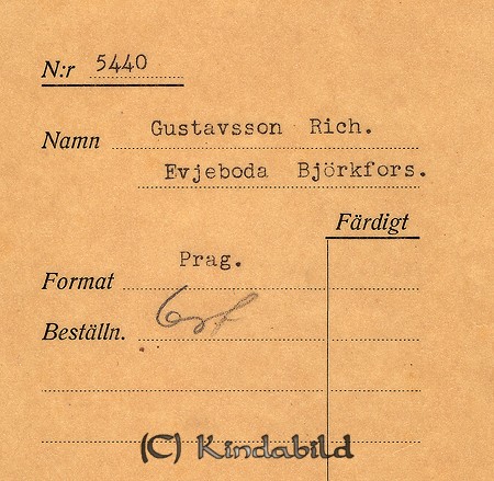 Richard Gustavsson Misterfall Kisa adr Evjeboda Björkfors
Nyckelord: Gustavsson Björkfors