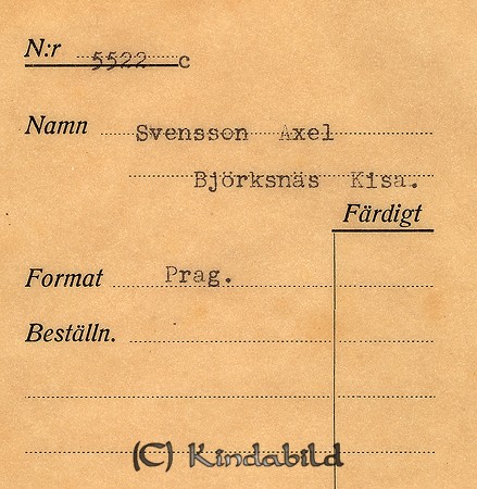 Axel Svensson Björksnäs Kisa
Nyckelord: Svensson Kisa