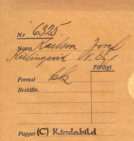 Josef Karlsson Killingevid Västra Eneby
Nyckelord: Karlsson Västra Eneby