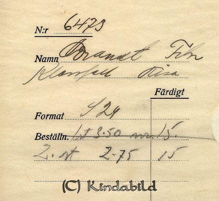 Fröken Brandt Klevsfall Kisa
Nyckelord: Brandt Kisa