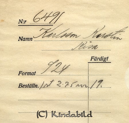 Kerstin Karlsson Kisa
Nyckelord: Karlsson Kisa