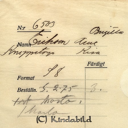 Birgitta och Arne Eriksson Knoppetorp Kisa
Nyckelord: Eriksson Kisa