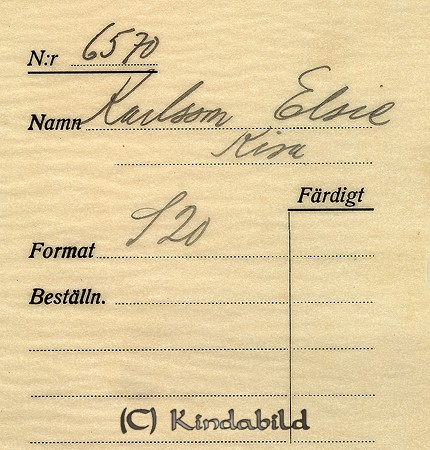 Elsie Karlsson Kisa
Nyckelord: Karlsson Kisa