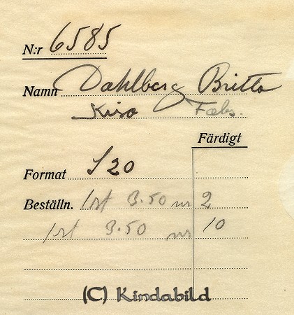 Britta Dahlberg Kisa
Nyckelord: Dahlberg Kisa