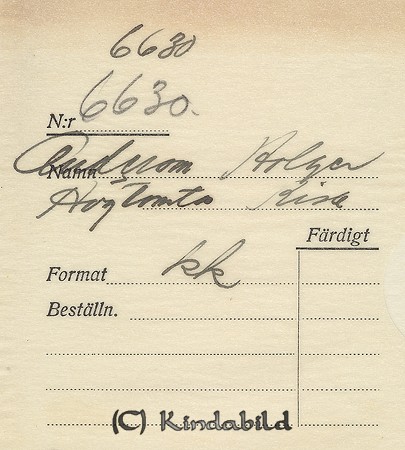 Holger Andersson Högtomta Kisa
Nyckelord: Andersson Kisa