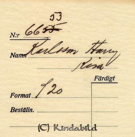Harry Karlsson Kisa
Nyckelord: Karlsson Kisa