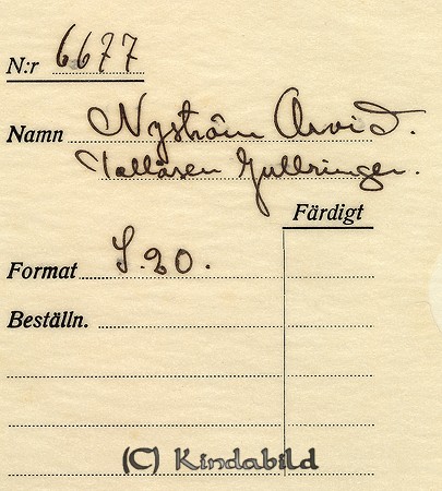 Arvid Nyström Tallåsen Gullringen
Nyckelord: Nyström Gullringen