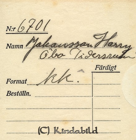 Harry Johansson �?bo Tidersrum
Nyckelord: Johansson Tidersrum