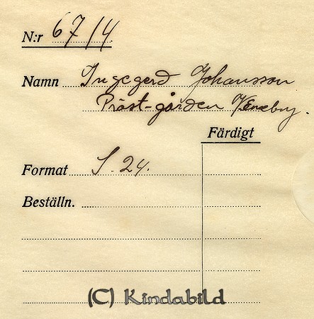 Ingegerd Johansson Prästgården Västra Eneby
Nyckelord: Johansson Västra Eneby