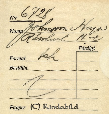 Hugo Johansson Rävshult Hycklinge
Nyckelord: Johansson Hycklinge
