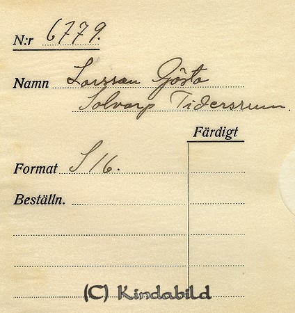 Gösta Larsson Solvarp Tidersrum
Nyckelord: Larsson Tidersrum